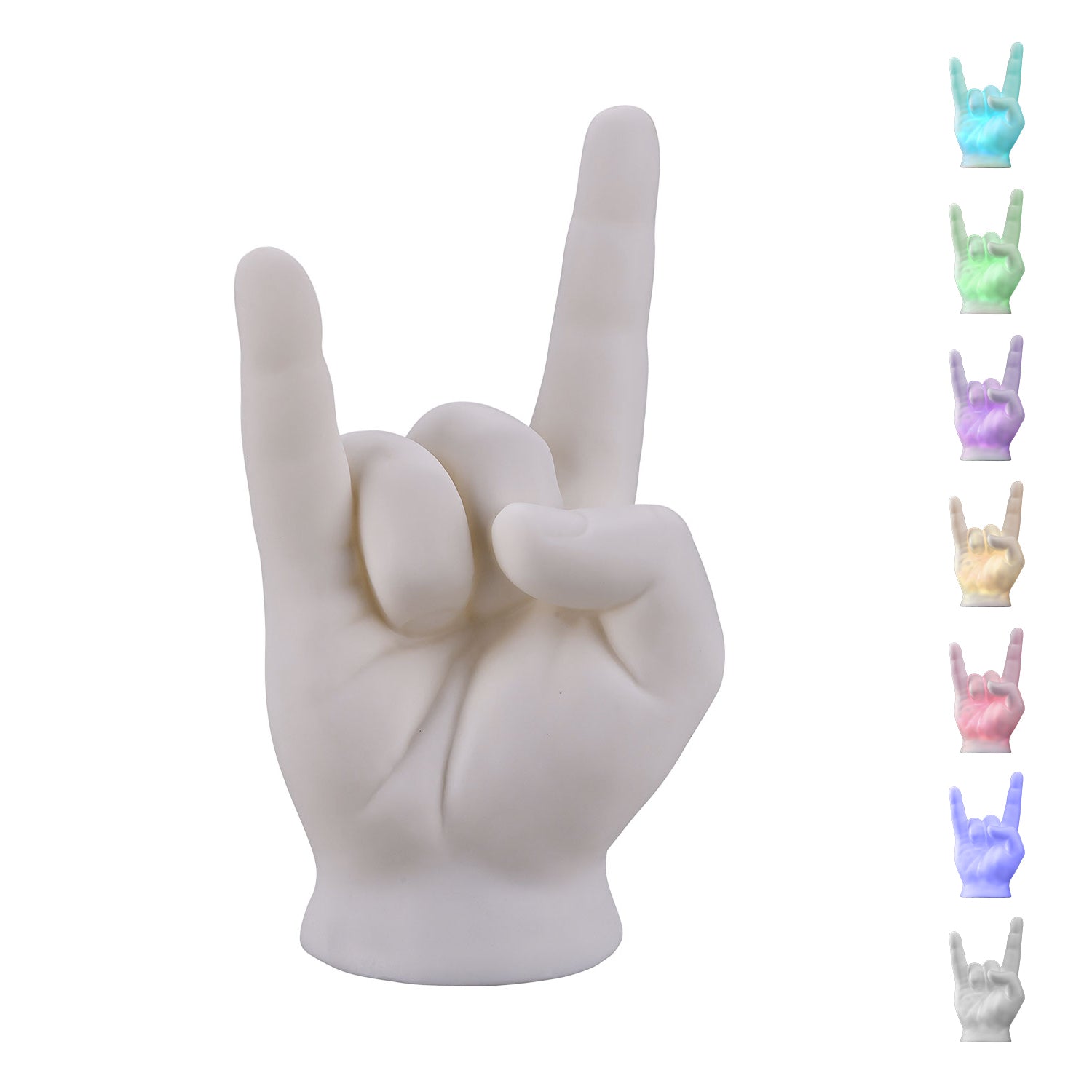 LED-Rockfaust mit Akku