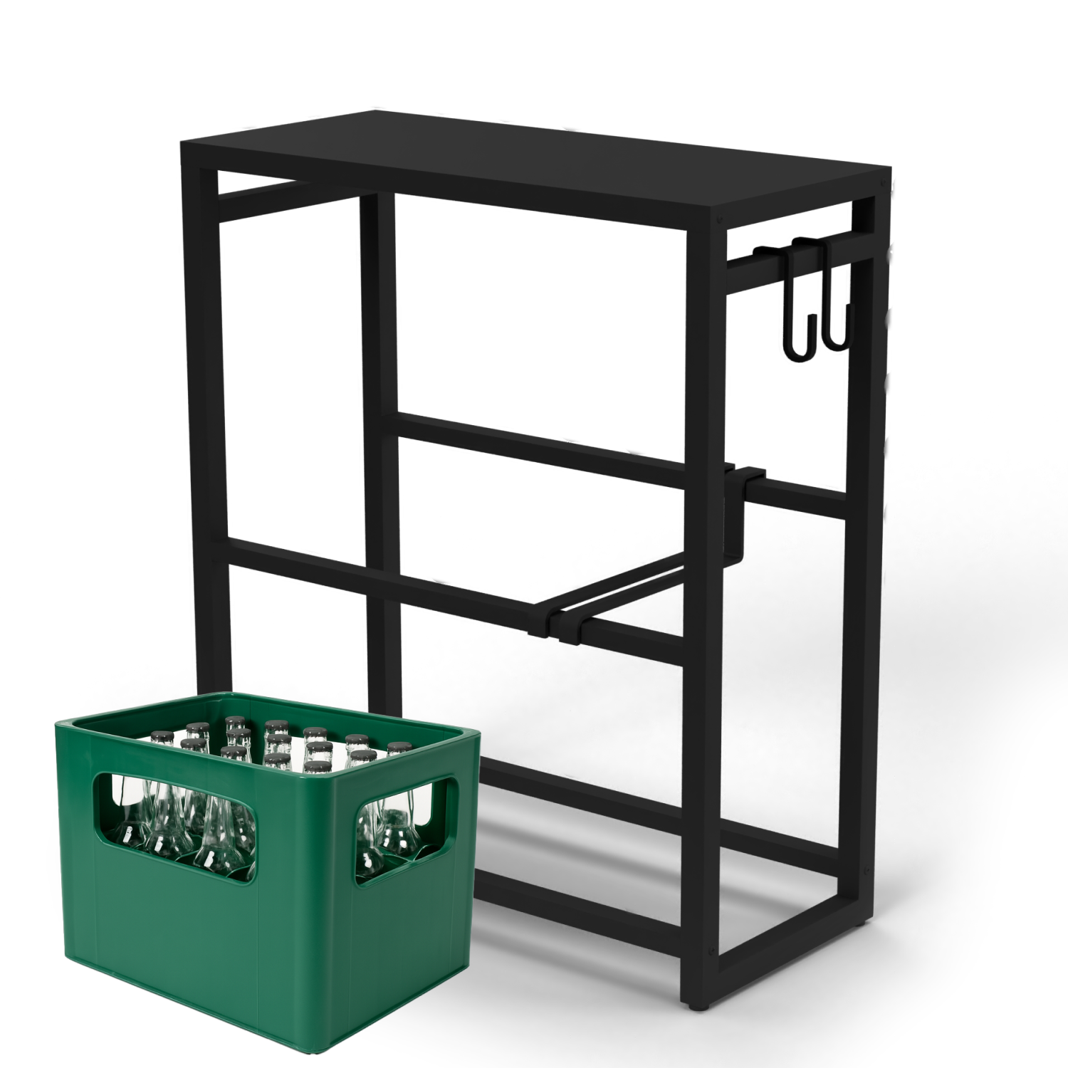 Getränkekistenregal