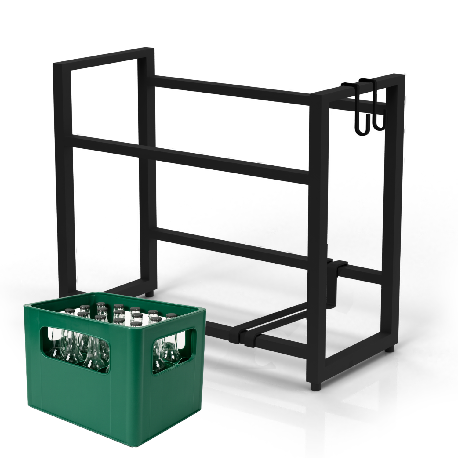 Getränkekistenregal