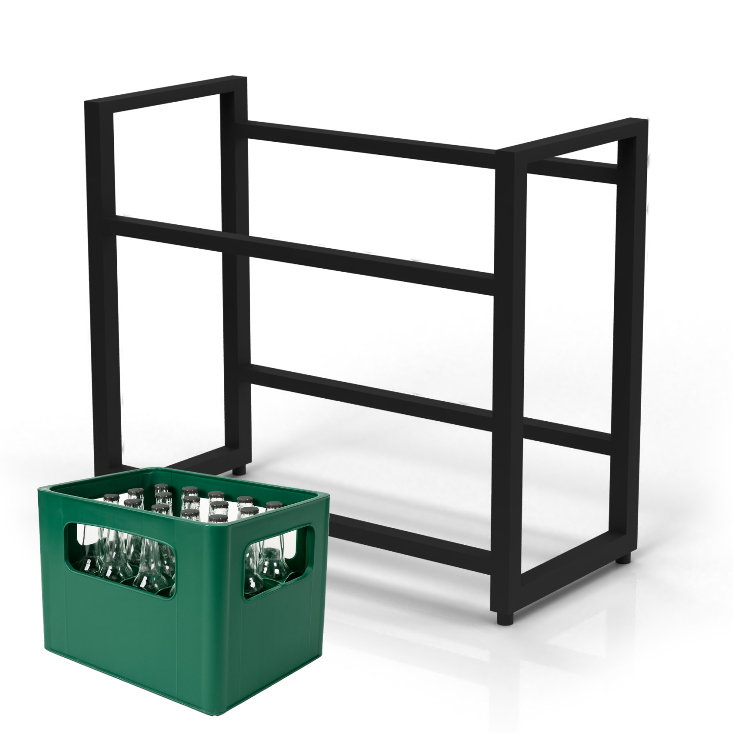 Getränkekistenregal